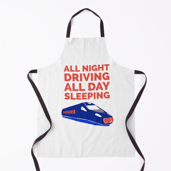 Item preview, Train driver train driving all night all day sleeping designed and sold by frikitren.