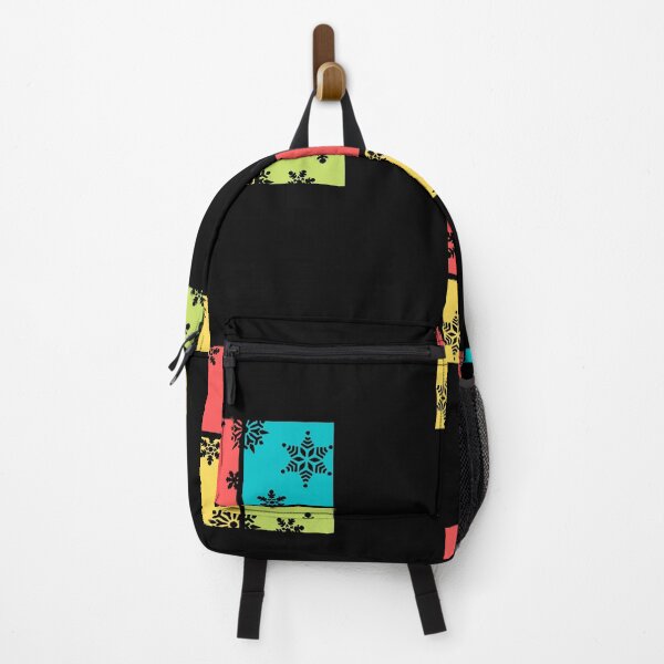 Item preview, Snowflakes | Colorful pop art blocks designed and sold by lang-popart.
