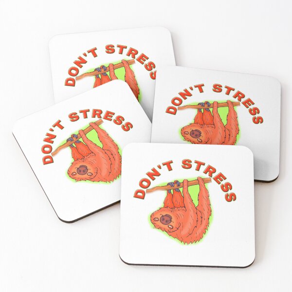 Item preview, Don't Stress Sloth designed and sold by Angelle55.