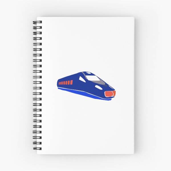 Item preview, Train driver trains railway blue red train driving designed and sold by frikitren.