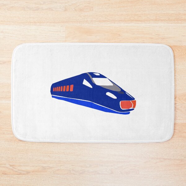 Item preview, Train driver trains railway blue red train driving designed and sold by frikitren.