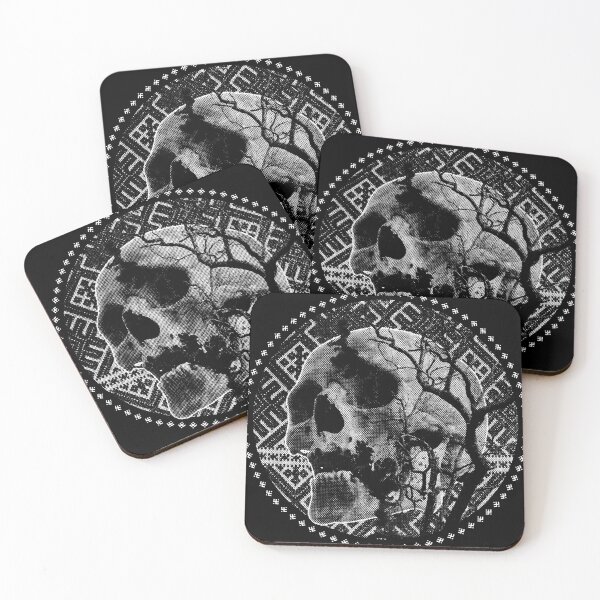 Item preview, Black Magic Pagan Skull  designed and sold by Aleh-Zet.