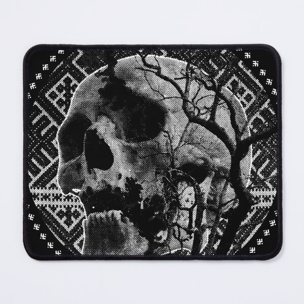 Item preview, Black Magic Pagan Skull designed and sold by Aleh-Zet.