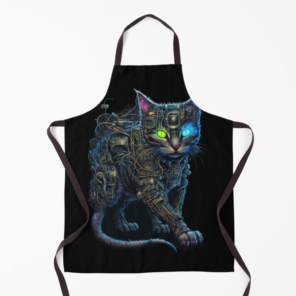 Item preview, Wired Mech Cat designed and sold by 9LivesCats.