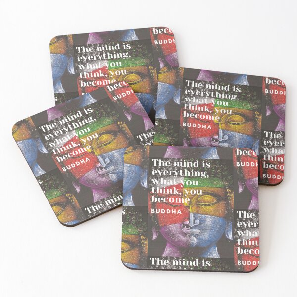 Item preview, The mind is everything, what you think you become Buddha Quote designed and sold by t1n3333.
