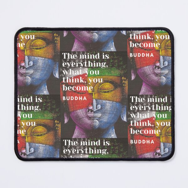 Item preview, The mind is everything, what you think you become Buddha Quote designed and sold by t1n3333.