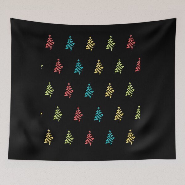 Item preview, Christmas tree | Colorful pop art designed and sold by lang-popart.