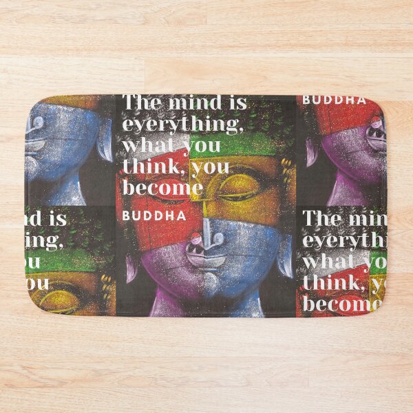 Item preview, The mind is everything, what you think you become Buddha Quote designed and sold by t1n3333.