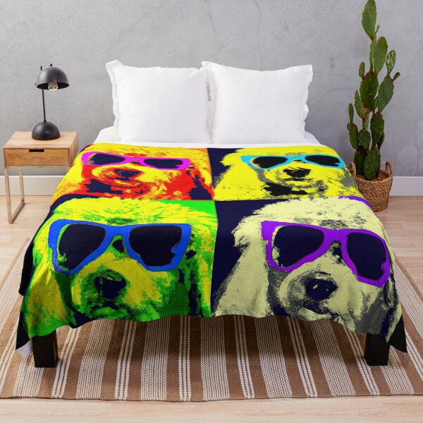Item preview, Poodles in style of an Andy Warhol print designed and sold by AIK9Artwork.