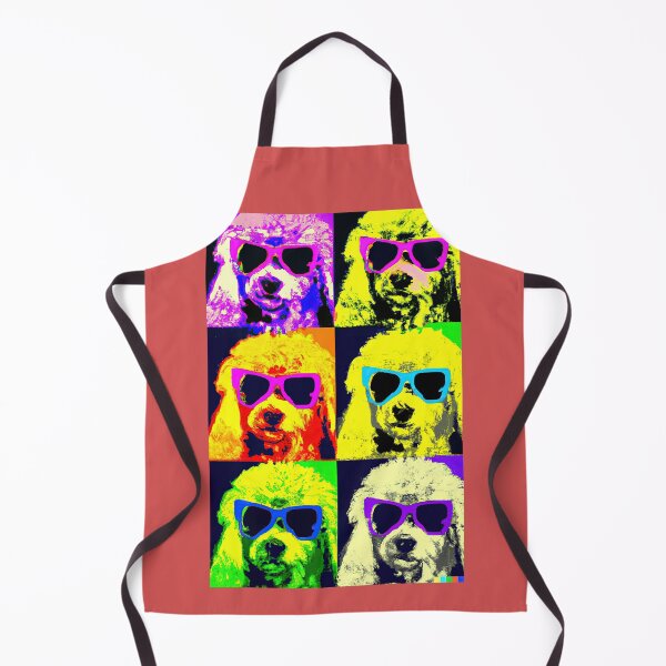 Item preview, Poodles in style of an Andy Warhol print designed and sold by AIK9Artwork.