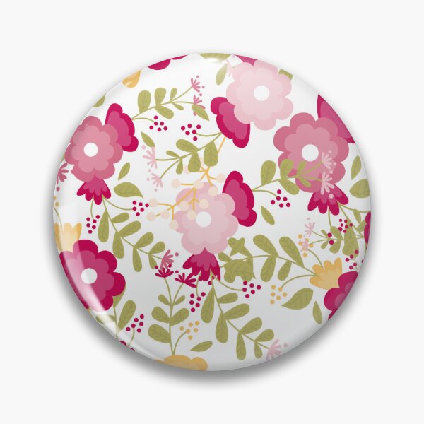 Item preview, Pink and Yellow Flowers designed and sold by Brenda  Knoll.