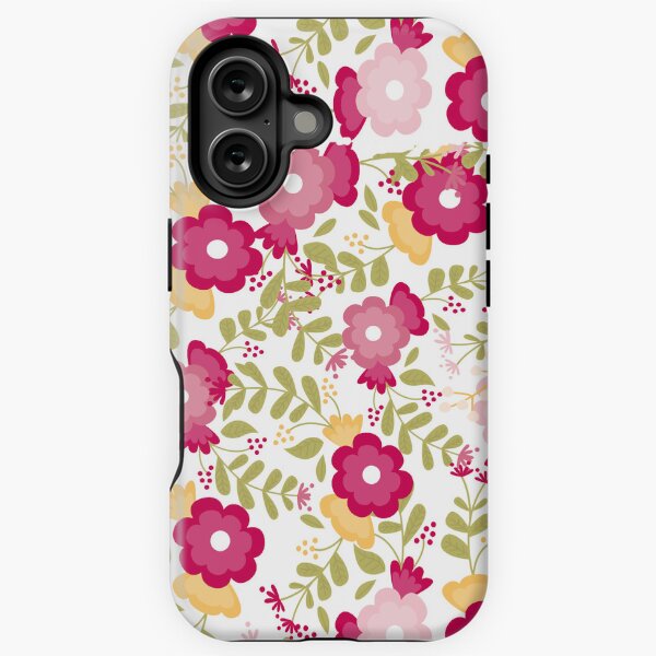 Item preview, Pink and Yellow Flowers designed and sold by Brenda  Knoll.