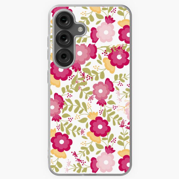 Item preview, Pink and Yellow Flowers designed and sold by Brenda  Knoll.