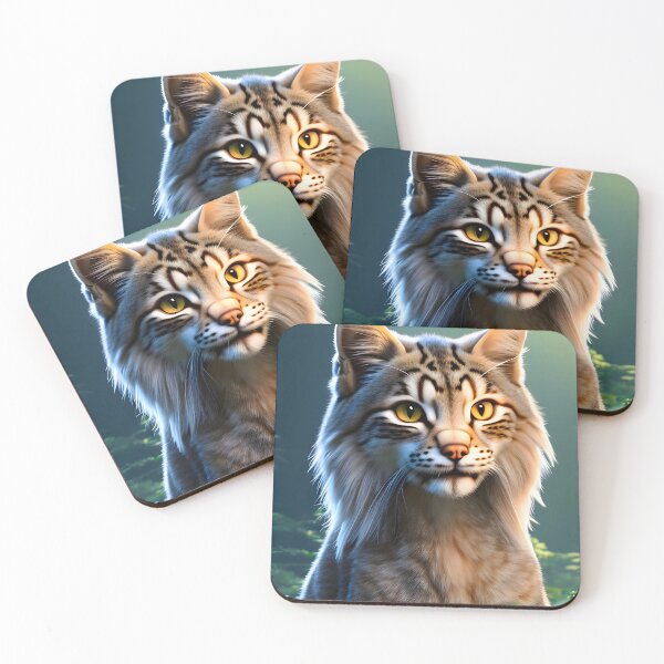 Artikelvorschau, Lynx Cat - moderne digitale Kunst entworfen und verkauft von Ai-michiart.
