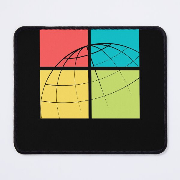 Item preview, Globe | Colorful pop art blocks designed and sold by lang-popart.