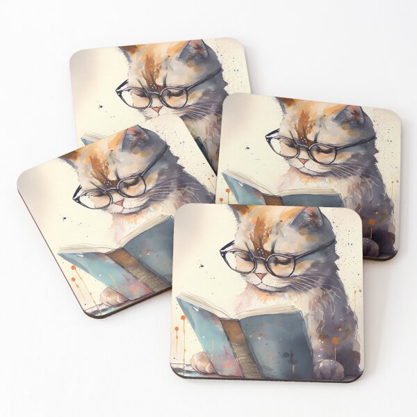 Item preview, Cats Love to Read 2024 designed and sold by happymeldcovers.