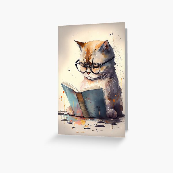 Item preview, Cats Love to Read 2024 designed and sold by happymeldcovers.