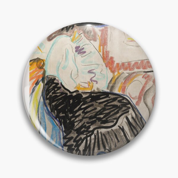 Item preview, Ernst Ludwig Kirchner  Seated Woman in the Studio  designed and sold by TeeARTHY.