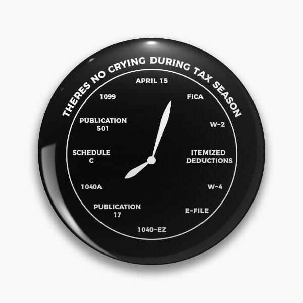Item preview, There's no crying during Tax season clock, Gift for any Accountant during the taxing period, Bookkeeper T-shirt,CPA student Mugs designed and sold by Eddyed.