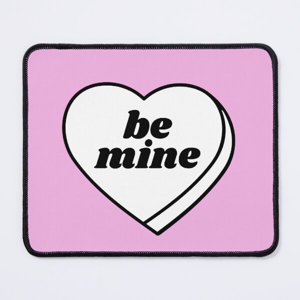 Item preview, be mine Valentines Day Conversation heart designed and sold by the-travel-mama.