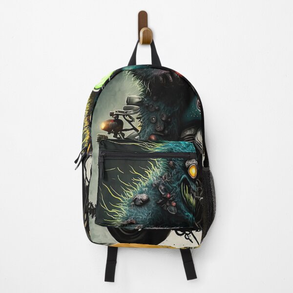 Item preview, Lovely monster on a motorcycle designed and sold by mrlongfield.
