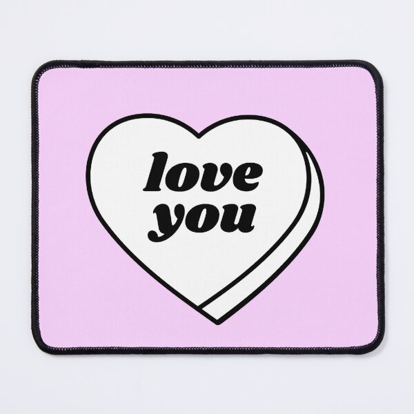 Item preview, Love you Valentines Day Conversation heart designed and sold by the-travel-mama.