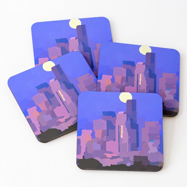 Item preview, Seattle Skyline Super Moon designed and sold by Jon-Baran.