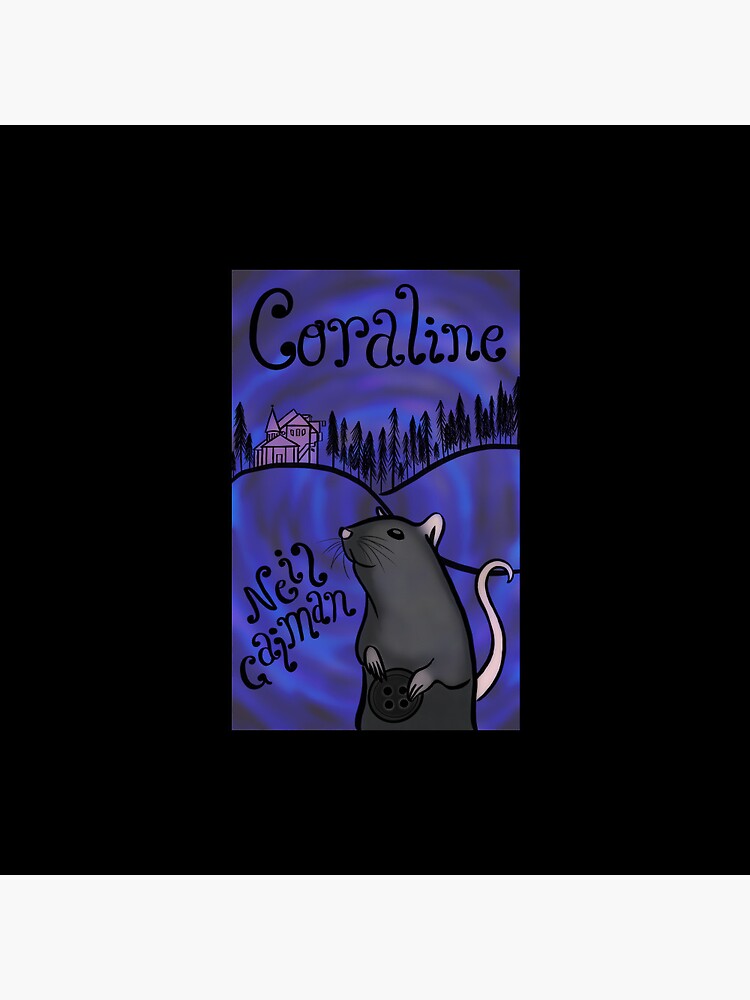 Coraline Book Cover Magnet for Sale by thebookishgoth