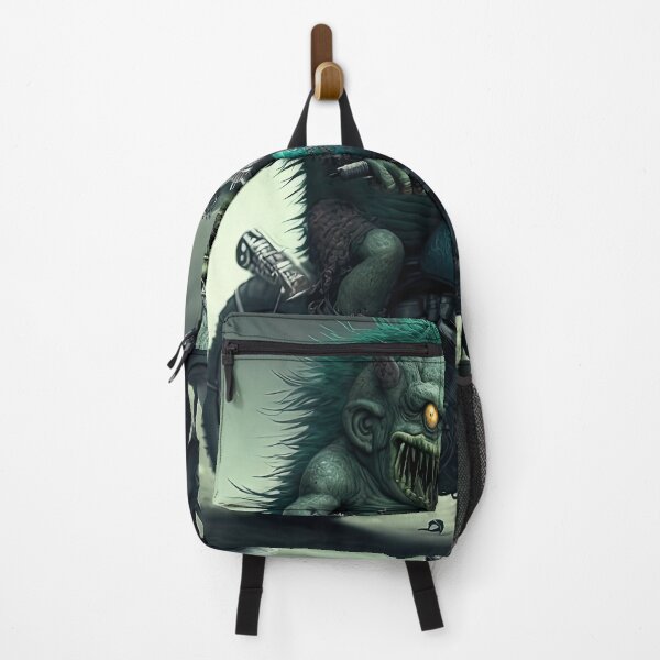 Item preview, Lovely monster on a motorcycle designed and sold by mrlongfield.