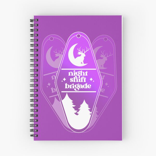 Item preview, Night Shift Brigade - Motel Keychain designed and sold by kaderkarp.