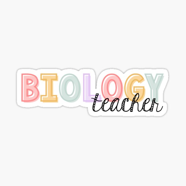 Artikel-Vorschau von Biology Teacher , designt und verkauft von LPBillustration.