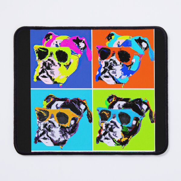 Item preview, Boxers in style of an Andy Warhol print designed and sold by AIK9Artwork.