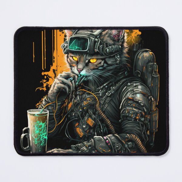 Item preview, Explorer Cat On Break designed and sold by 9LivesCats.