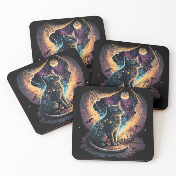 Item preview, Cosmic Dream Rift Cat designed and sold by 9LivesCats.