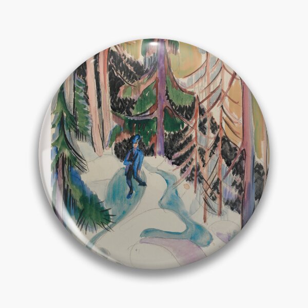 Item preview, Ernst Ludwig Kirchner  Spaziergang Im Walde (Walk In The Forest) (1928) designed and sold by TeeARTHY.