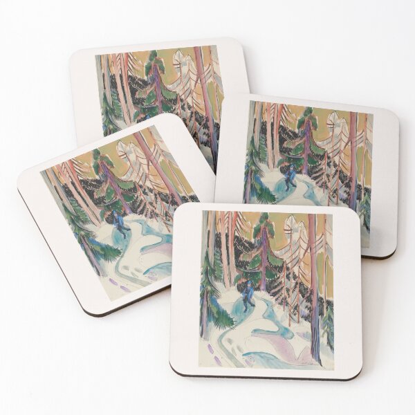 Item preview, Ernst Ludwig Kirchner  Spaziergang Im Walde (Walk In The Forest) (1928) designed and sold by TeeARTHY.