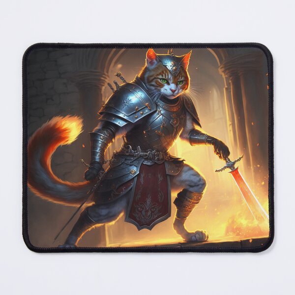 Item preview, The Unyielding Protector designed and sold by 9LivesCats.