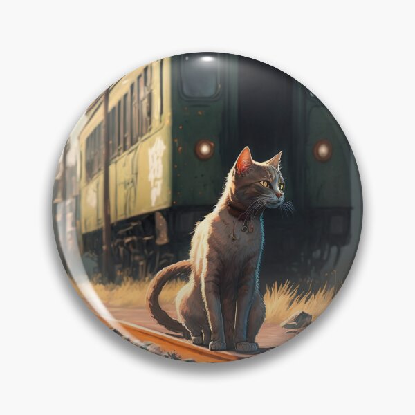 Artikelvorschau, Warten am Bahnhof entworfen und verkauft von 9LivesCats.