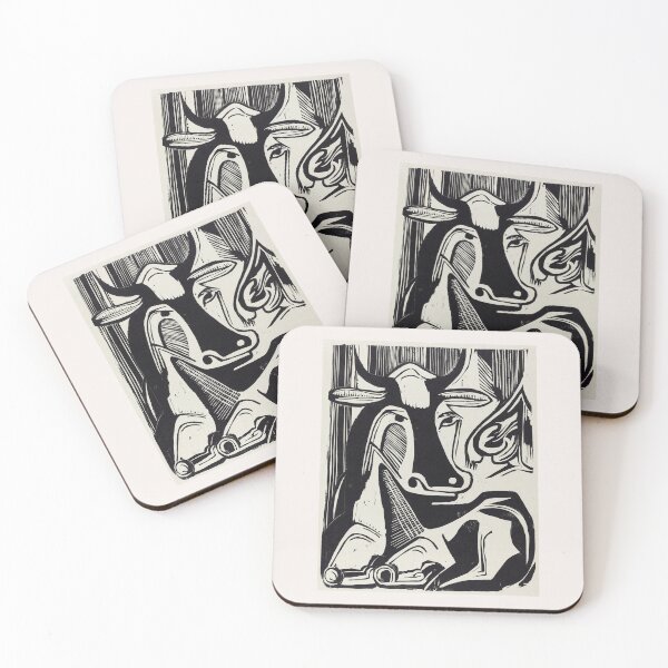 Item preview, Ernst Ludwig Kirchner  The Large Cow Lying Down (Grosse Liegende Kuh) (1929) designed and sold by TeeARTHY.