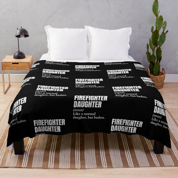 Item preview, Funny Badass Firefighter Daughter Definition designed and sold by EndlessFreedom.
