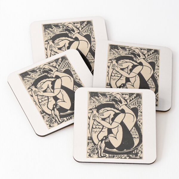 Item preview, Ernst Ludwig Kirchner Mujer en la bañera designed and sold by TeeARTHY.