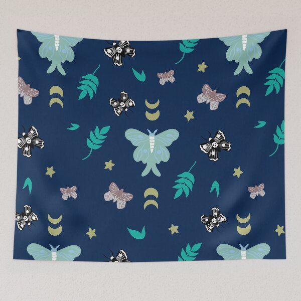 Item preview, Mystical Moths designed and sold by darkseas.