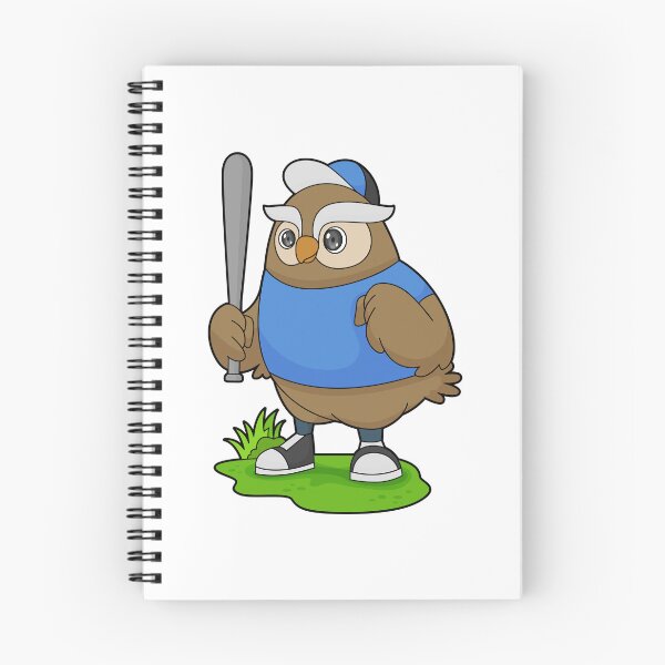 Item preview, Owl Baseball Baseball bat designed and sold by Snabdesign84.