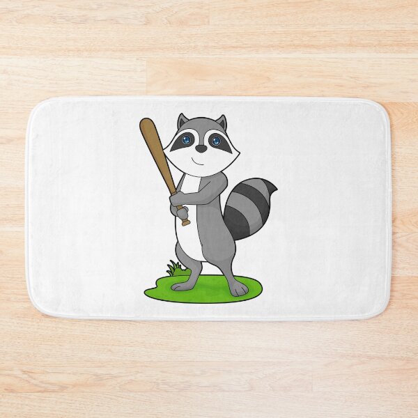 Item preview, Racoon Baseball Baseball bat designed and sold by Snabdesign84.