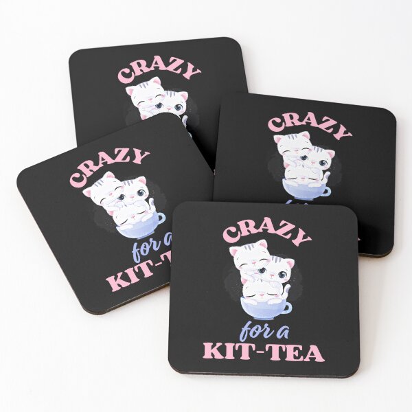 Item preview, Crazy for a kit-tea. Tea and cat design, kitty and tea Lovers, Cute kittens in a cup of tea Design  designed and sold by efenem.