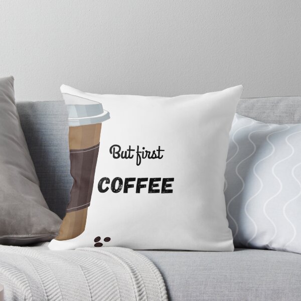 Item preview, But first coffee, for coffee lovers designed and sold by Sanaura.