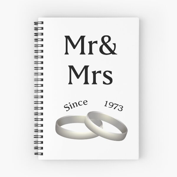 Item preview, 44th anniversary matching Mr. Ath Mrs. Since 1973 designed and sold by Seas Wanda.