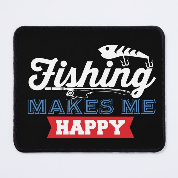 Fishing Personalised Computer Mousemat - The Card Zoo