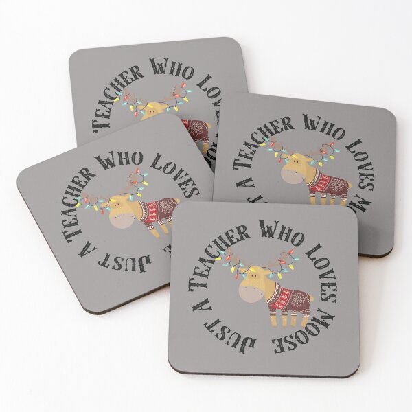 Item preview,  Just A Teacher Who Loves Moose designed and sold by sunlightdesign.