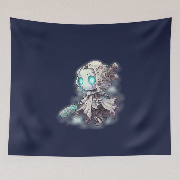 Item preview, Adorable Chibi Mechanoid Monster - Ghost Girl designed and sold by DreamsGD.